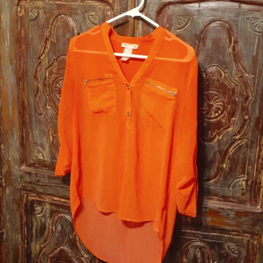 Medium Agaci Coral blouse
